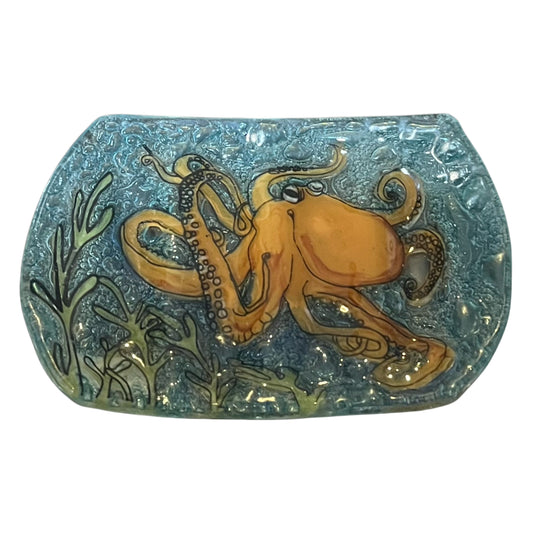 Soap Dish - Glass - Octopus