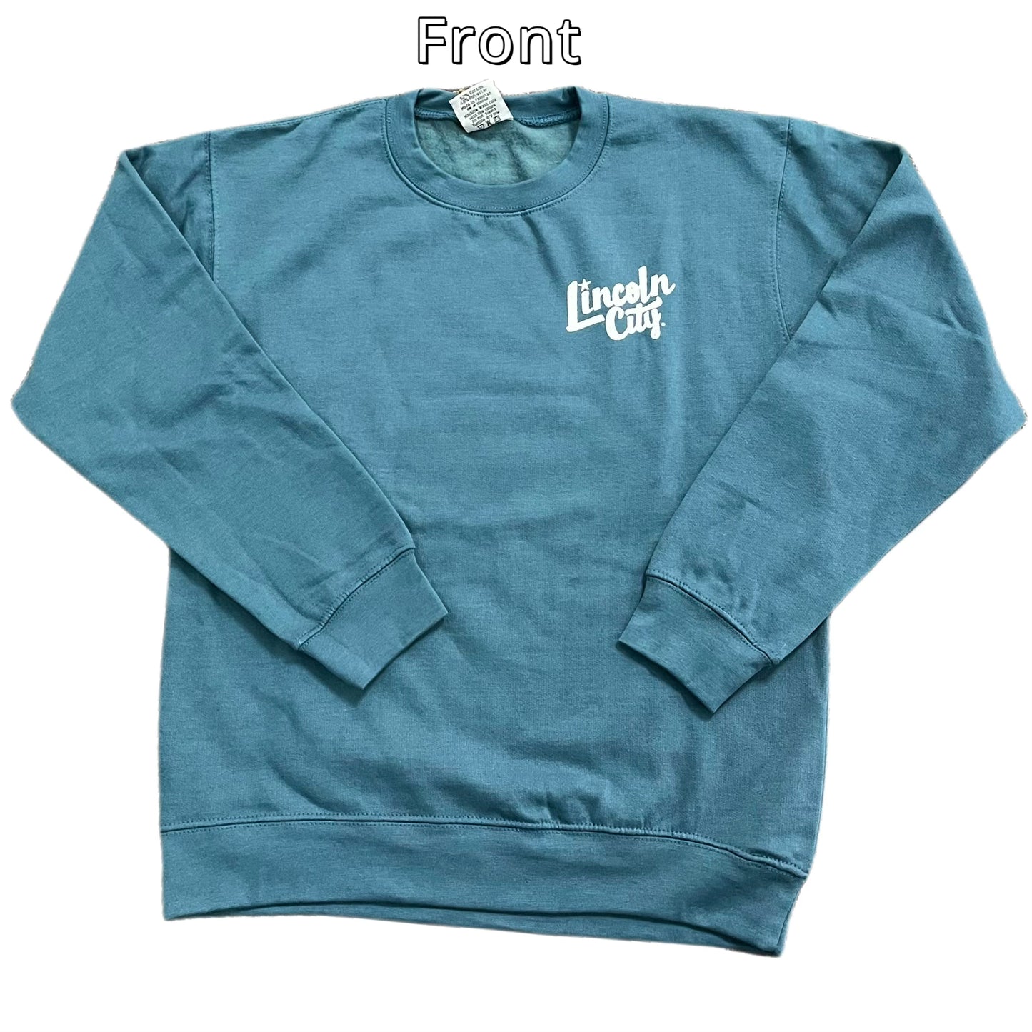 Apparel - Unisex Crewneck Lincoln City Logo Indigo