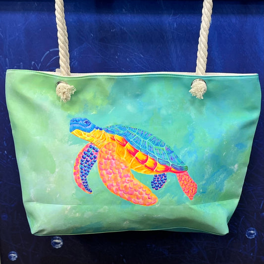 Tote Bag Ocean Cove Sea Turtle