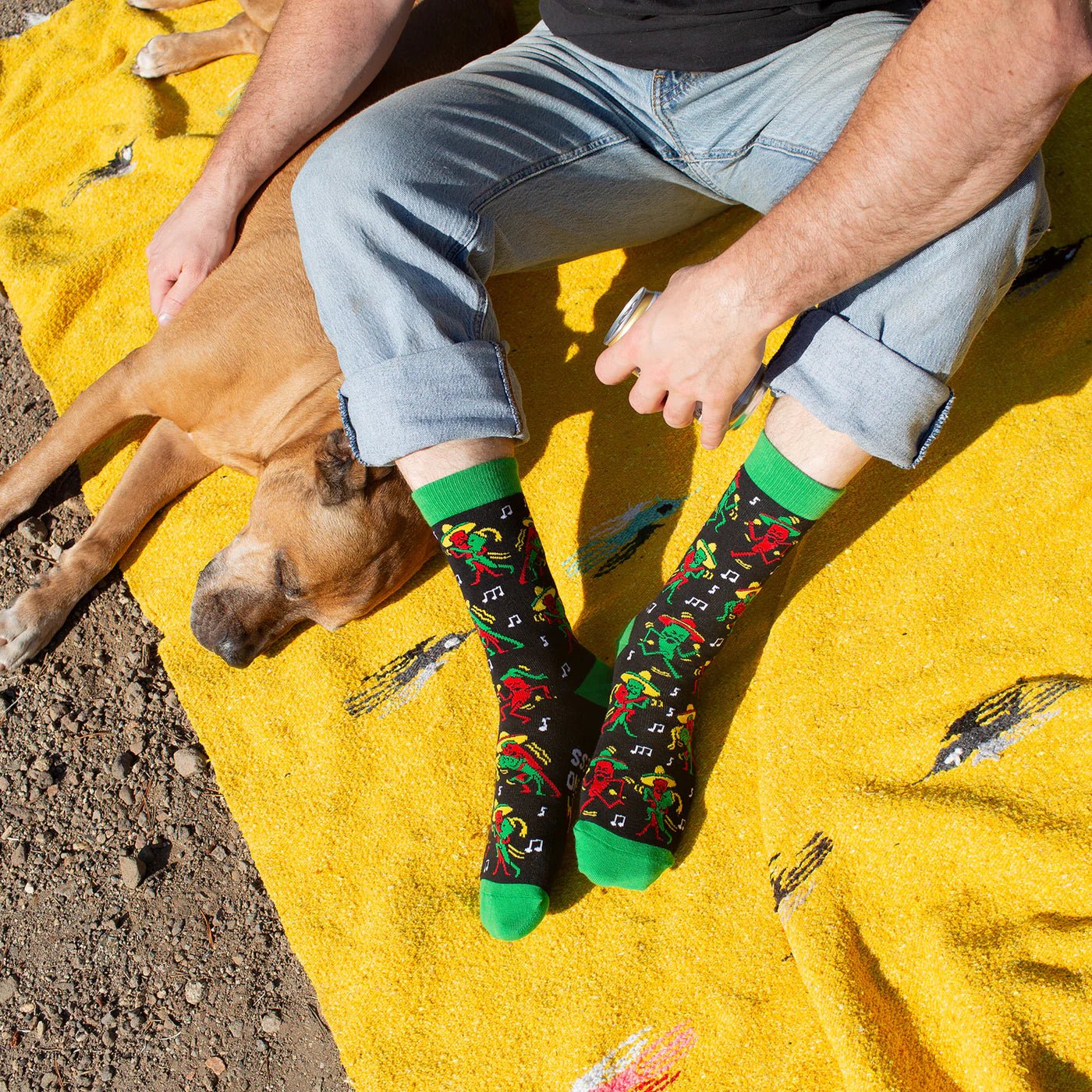 Socks - Crew Length 'Jalapeno Business' Socks