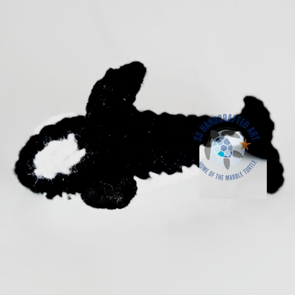 Stuffed Animal Crocheted Orca