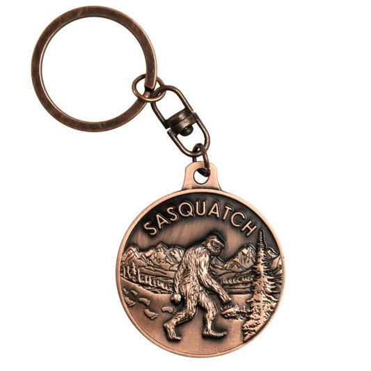 Key Chain - Bigfoot Medallion