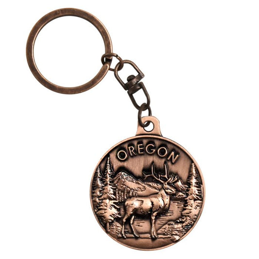Key Chain - Oregon Medallion