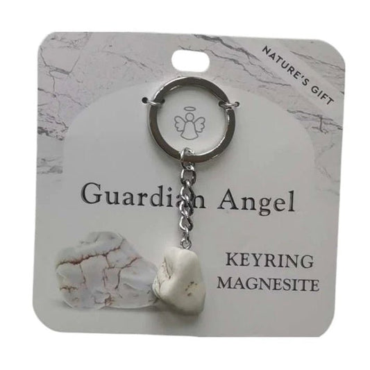 Keychain - Nature's Gift - Magnesite - Wishing Keyring