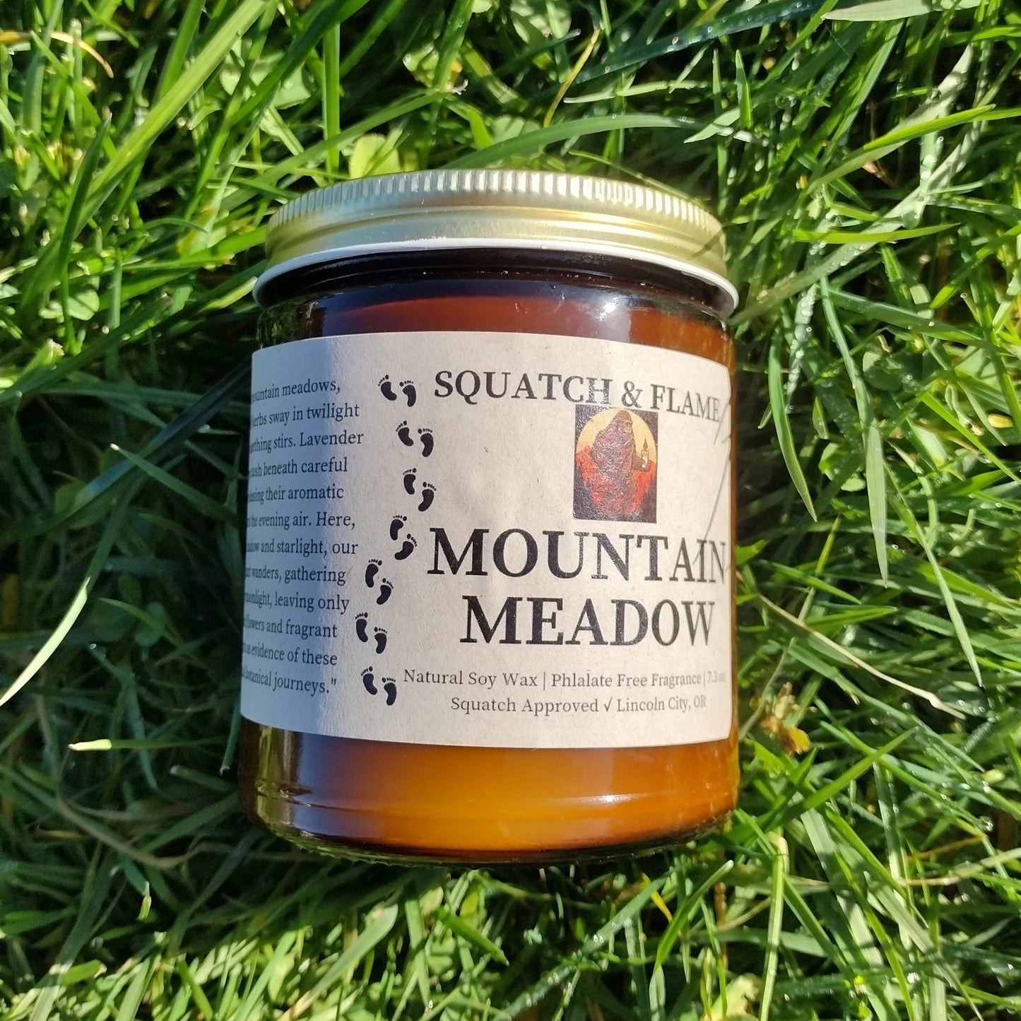 Candle - Squatch & Flame Mt. Meadow