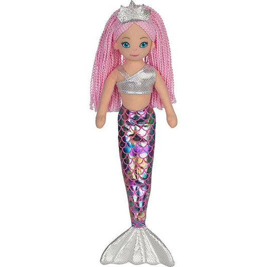 17" Doll Mermaid Silver