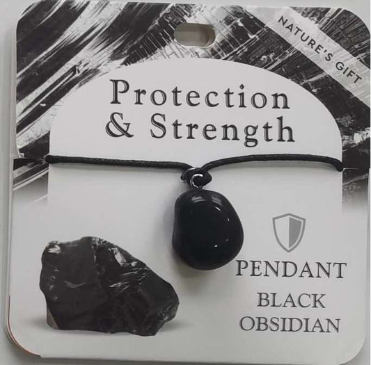 Pendant - Nature's Gift - Obsidian - Healing Pendant