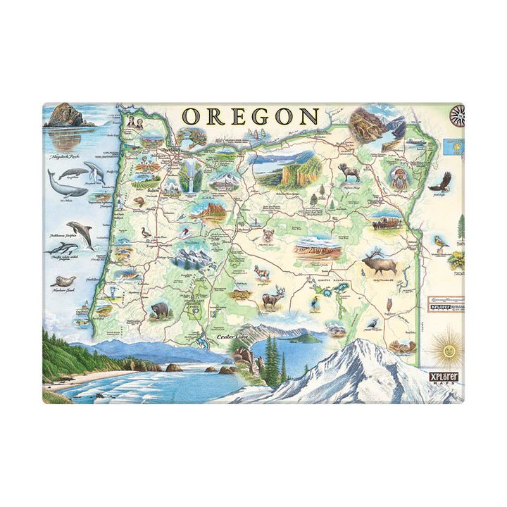 Magnet - Oregon State Map Magnet