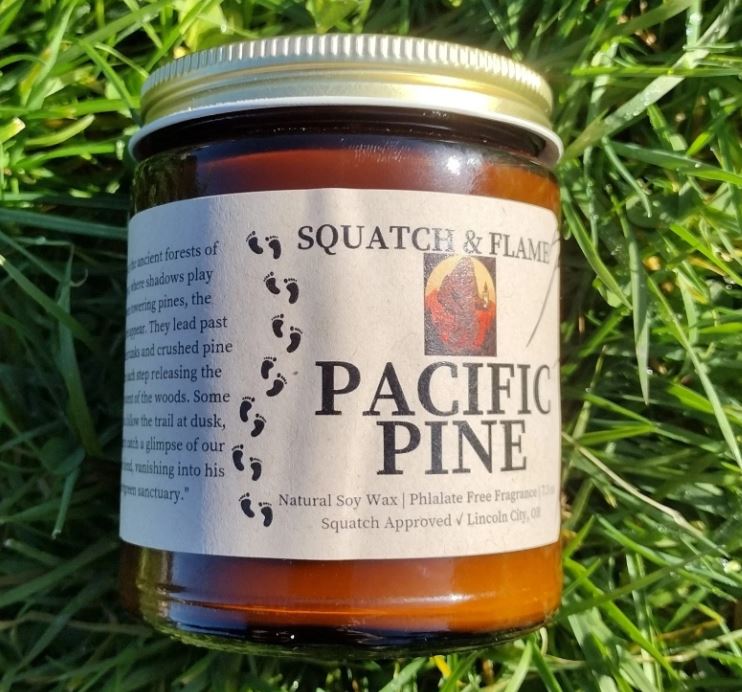 Candle - Squatch & Flame Pacific Pine