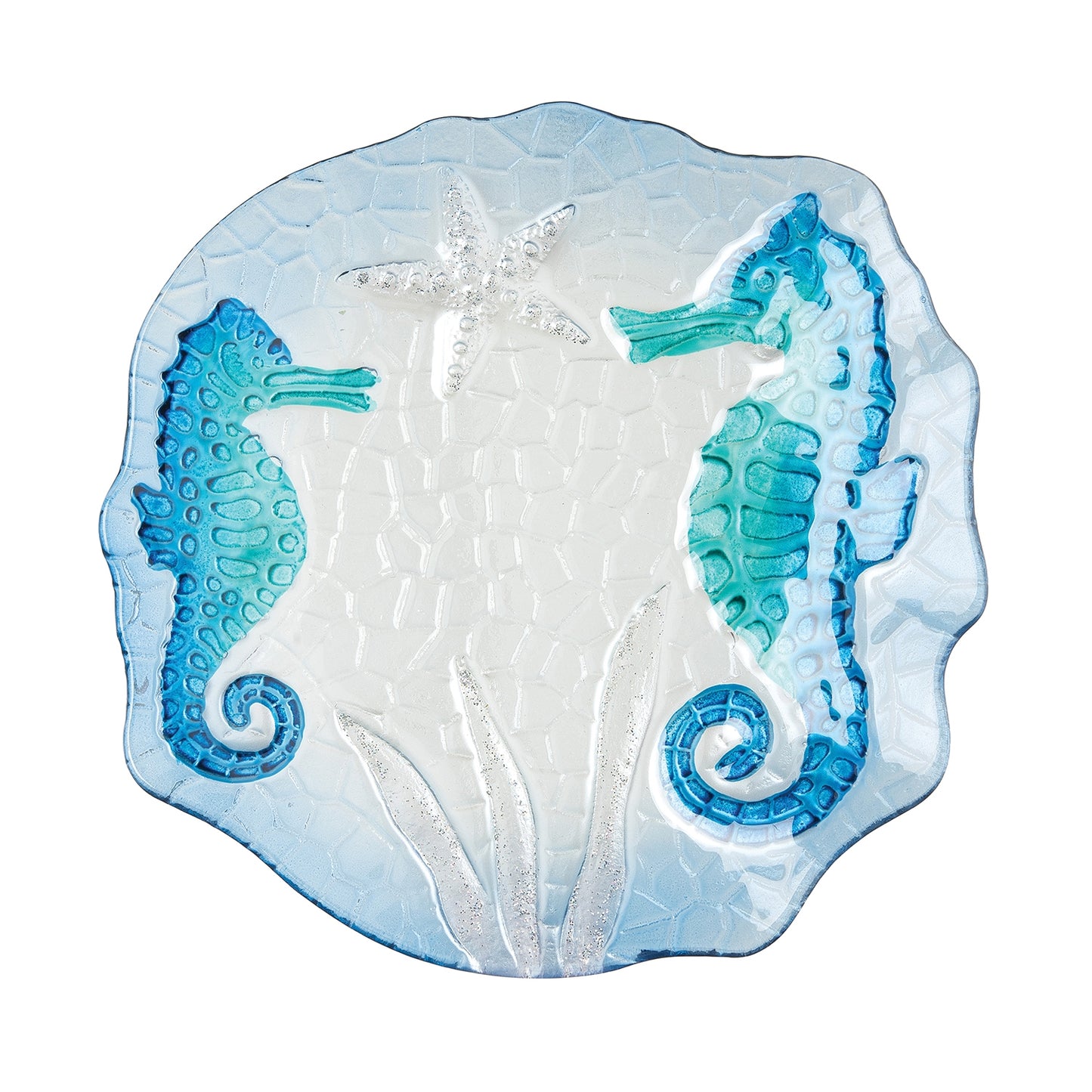 Plate - Glass Seahorse