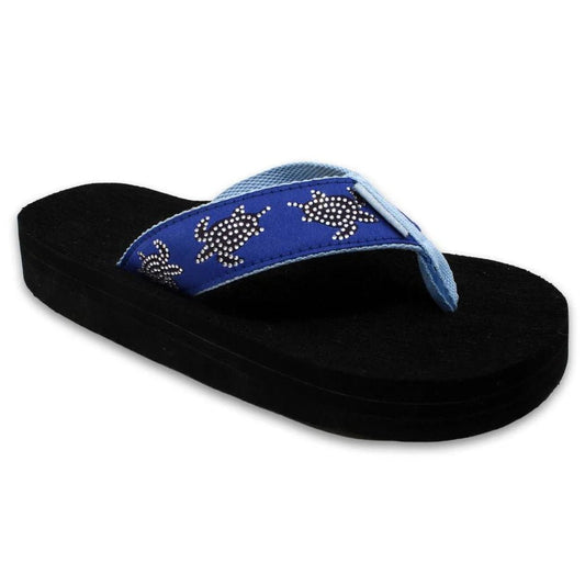Flip Flop - Ocean Legends Turtles Womens sizes 6-11