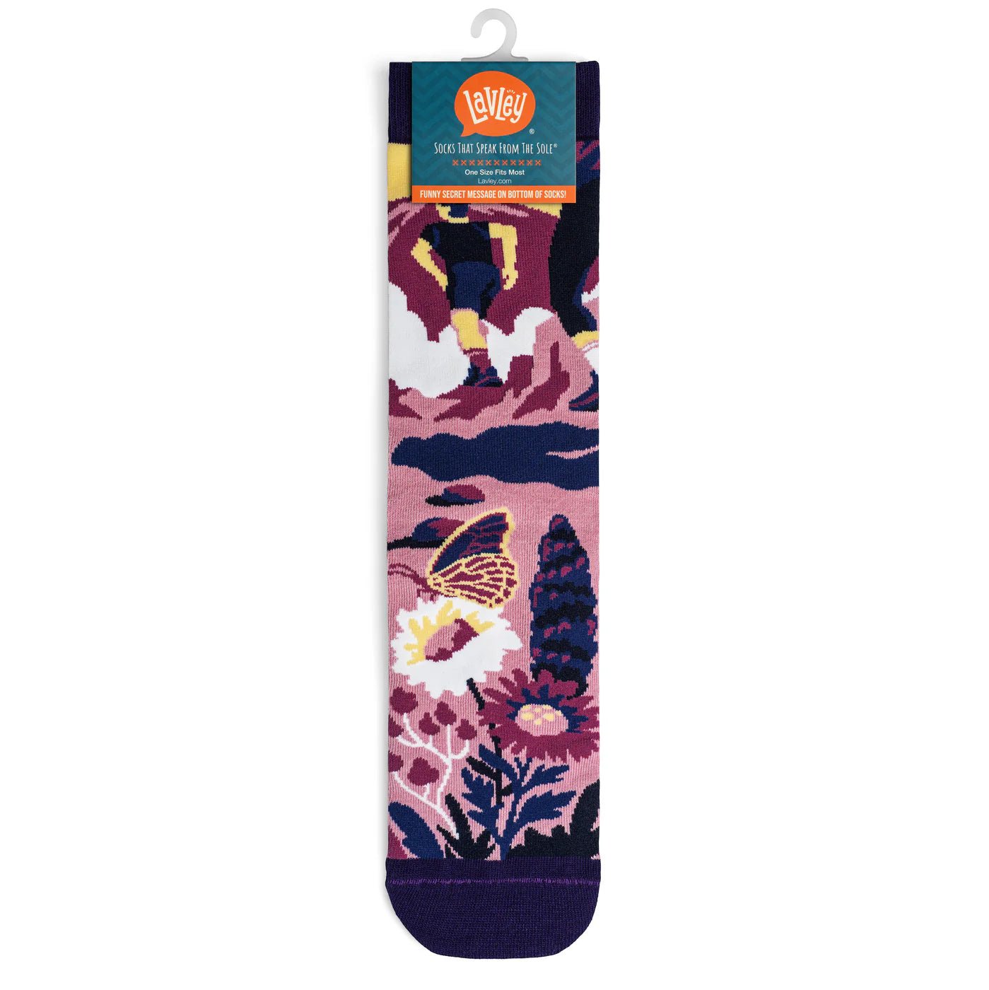 Socks - Crew Length 'Rise and Climb' Socks