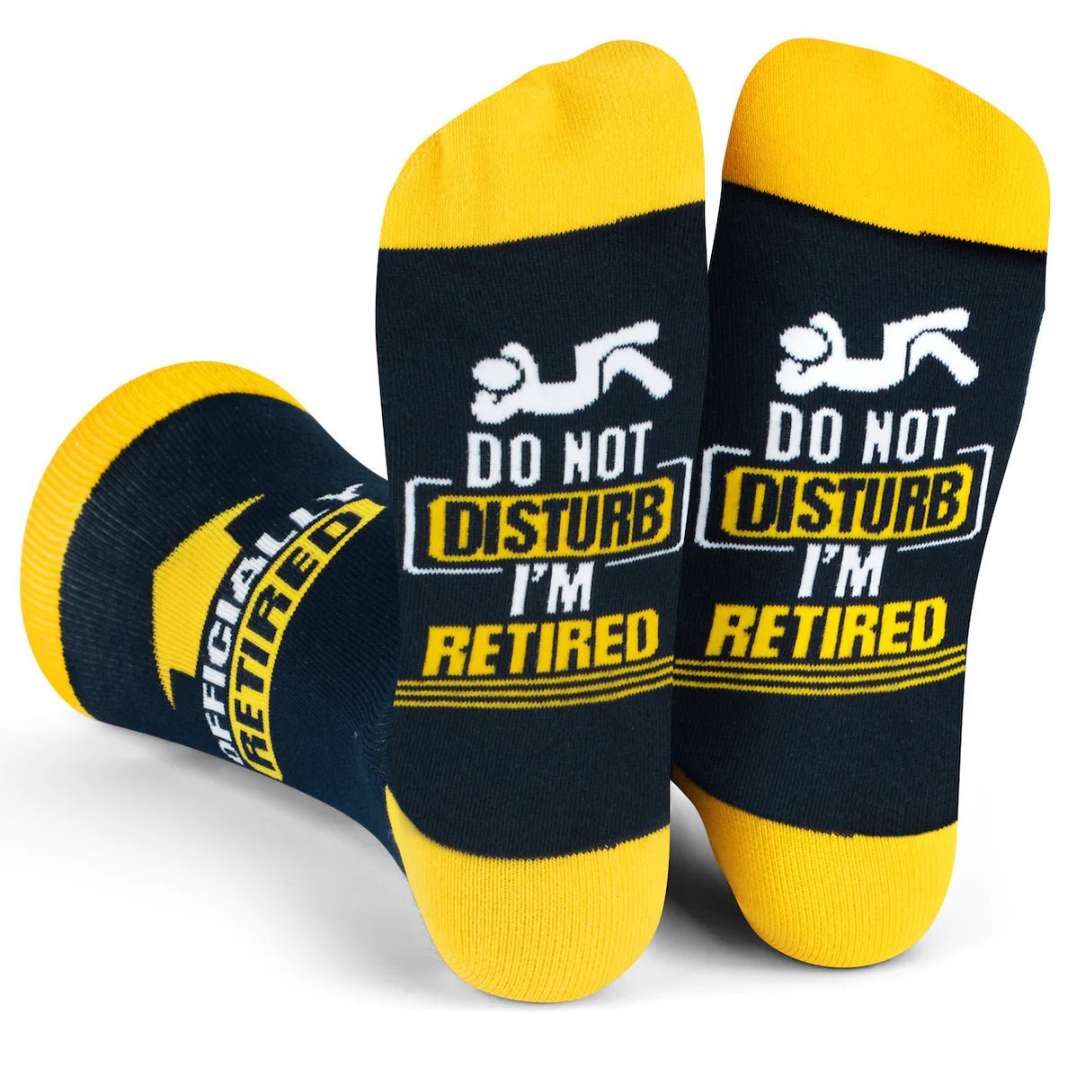 Socks - Crew Length 'Do Not Disturb I'm Retired' Socks