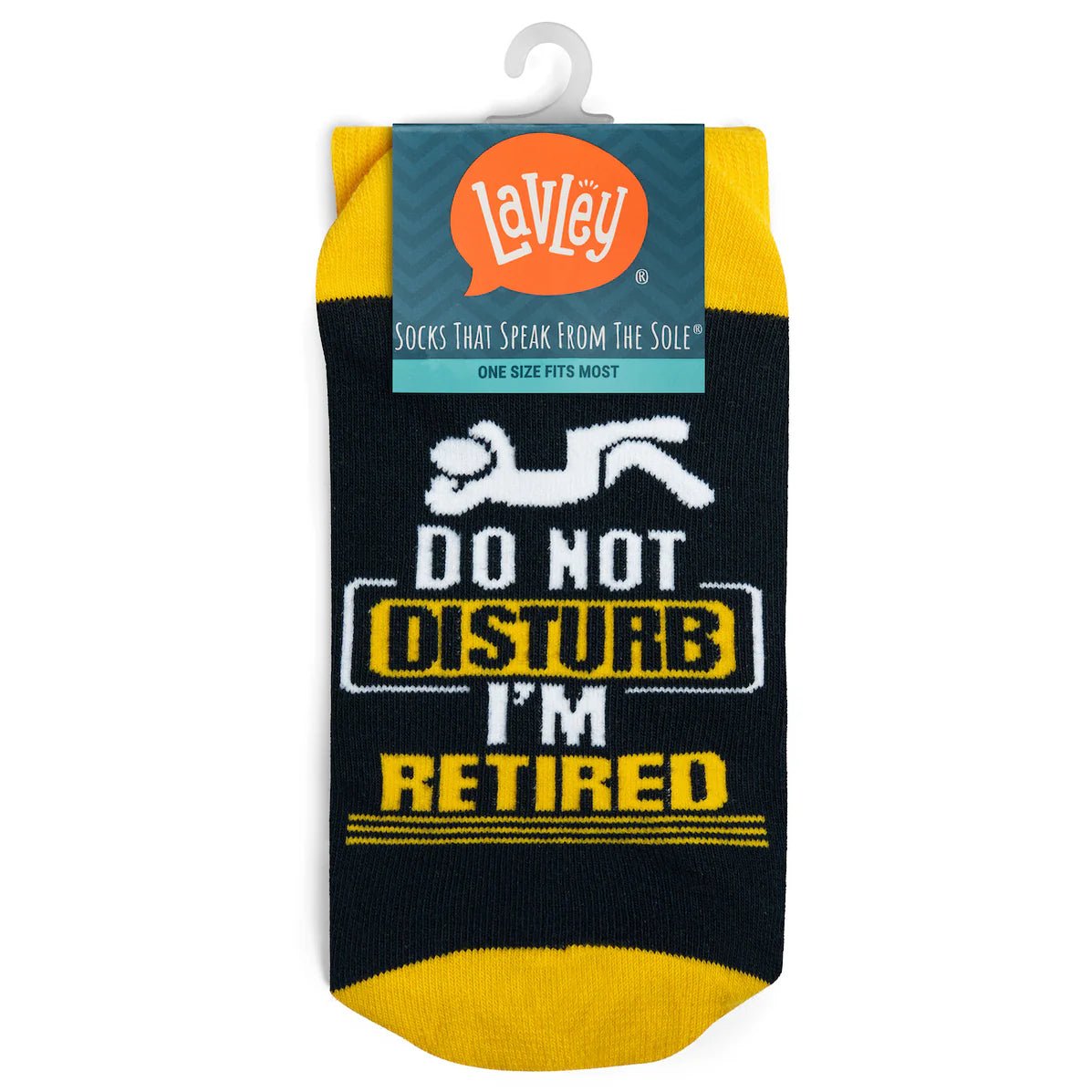 Socks - Crew Length 'Do Not Disturb I'm Retired' Socks
