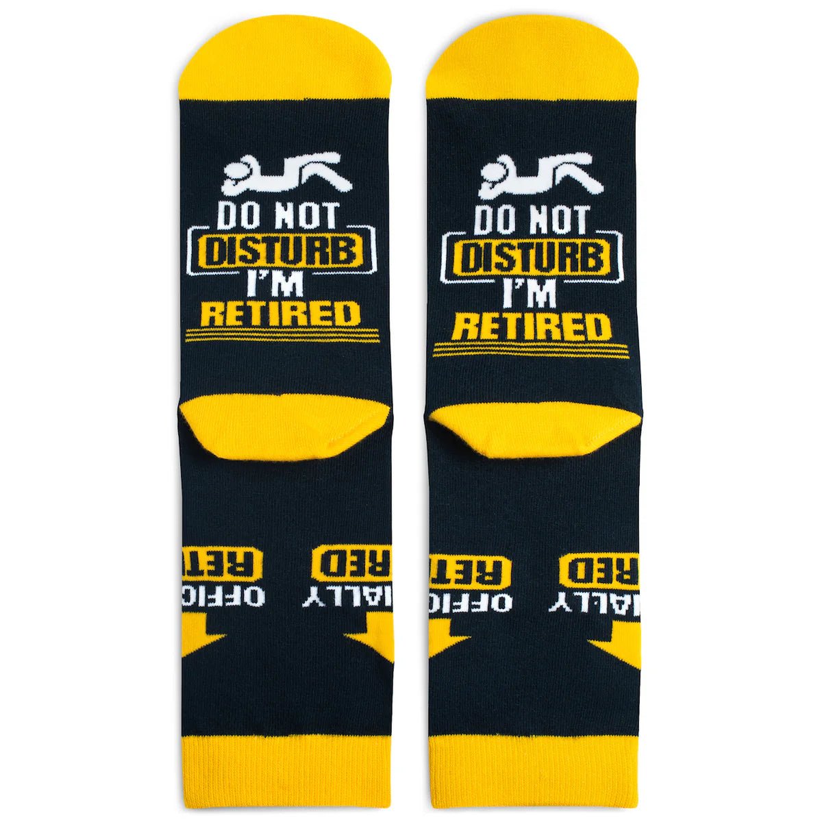 Socks - Crew Length 'Do Not Disturb I'm Retired' Socks