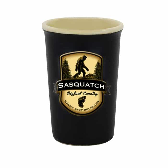 Shot Glass - Bigfoot Emblem