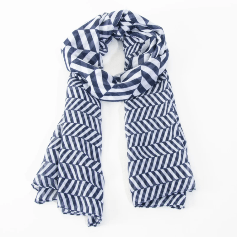 Scarf - Navy Kira Lightweight Scarf