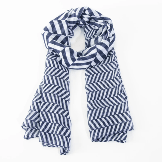 Scarf - Navy Kira Lightweight Scarf