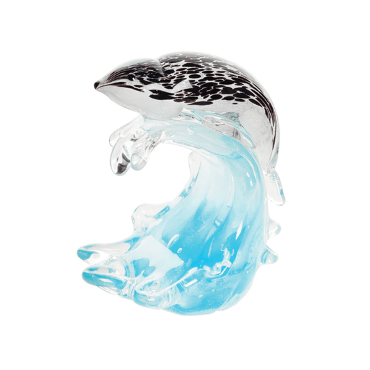 Glass Art - Glow in the Dark Seal Curl Wave