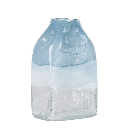 Glass Art - Small Coastal Vase