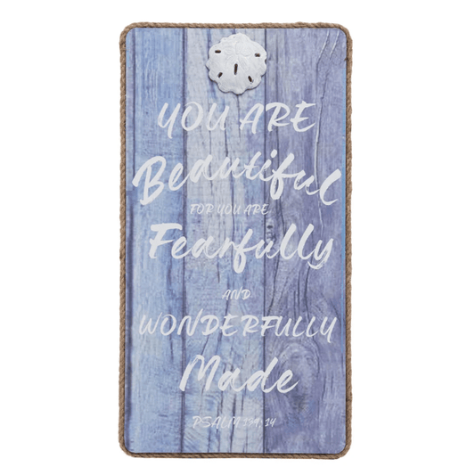 Wall Art - Wooden Psalm 139:14