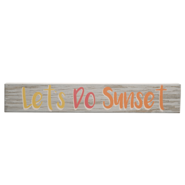 Wall Art - Let's Do Sunset