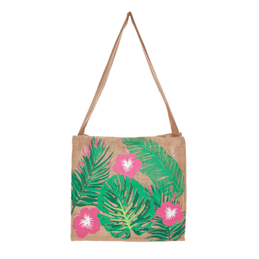 Tote Bag - Palm Jute Bag