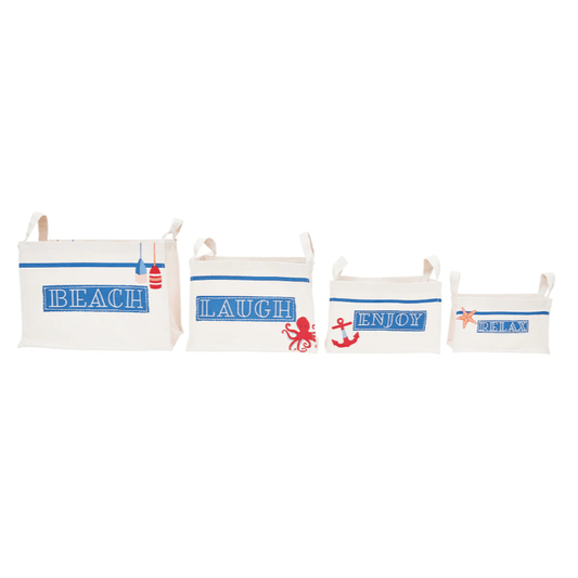 Nesting Bins - Beach Design Set