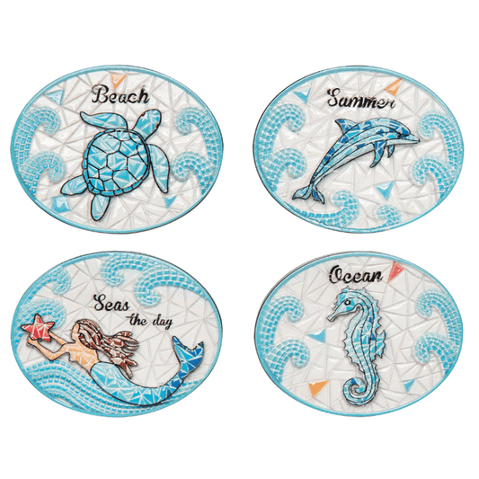 Magnet - Round Beach Design