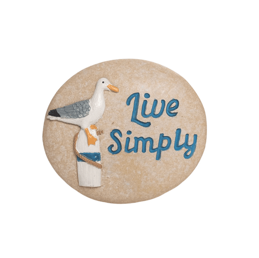 Decorative Rock - Polyresin Seagull