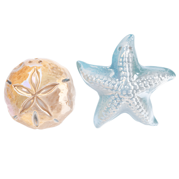 Salt & Pepper Shakers - Shell & Starfish
