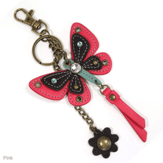 Keychain - Pink Butterfly