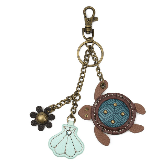 Keychain - Blue Turtle