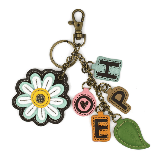 Keychain - Daisy + HOPE