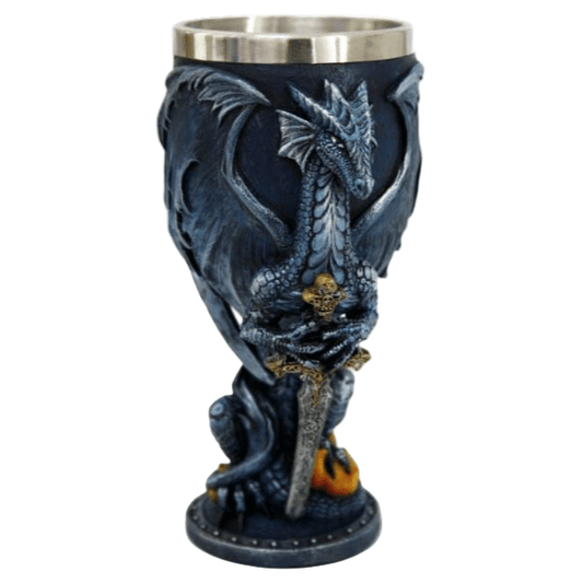 Goblet - Dragon (blue)