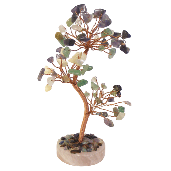 Figurine - Gemstone Tree Multi-Color