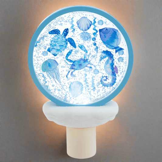 Sea Turtle Glitter Night Light