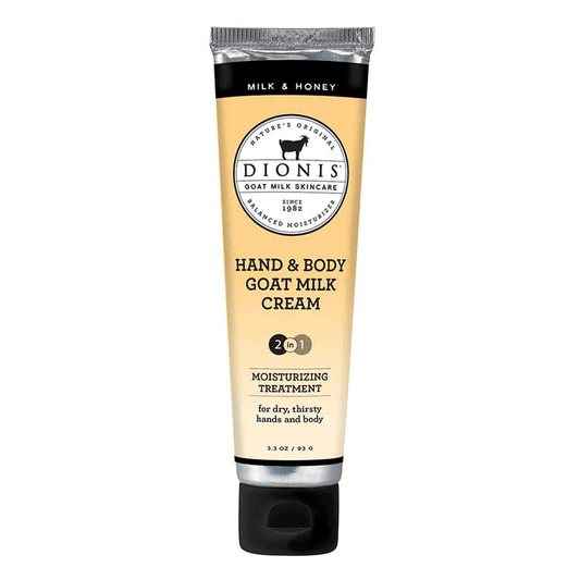 Lotion - Dionis Milk & Honey Goat Milk Hand & Body Cream, 3.3oz Bottle