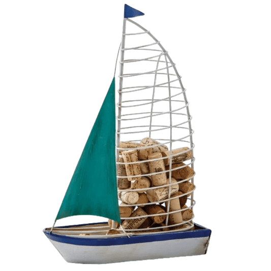 Cork Caddy Sailboat