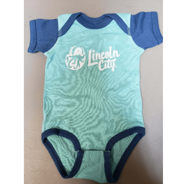 Onesie - Infant Teal & Navy