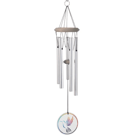 Windchime - Glass Hummingbird