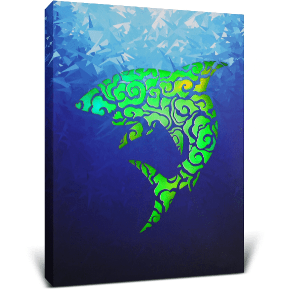 Clearance Wall Art - LED - Shark