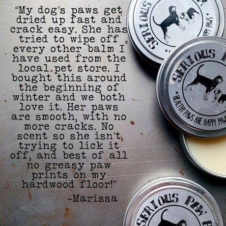 Paw Balm - All Natural Unsented Paw Balm