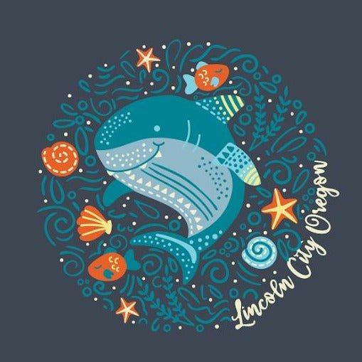 Youth T-Shirt Baja Shark & Seashells