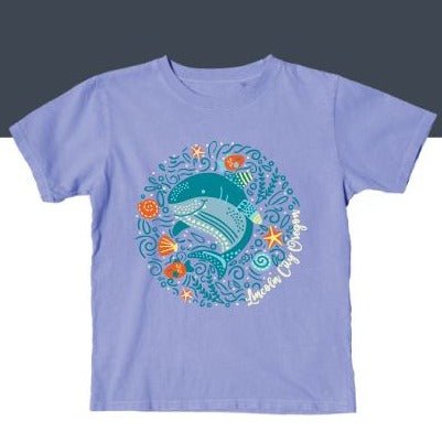 Youth T-Shirt Baja Shark & Seashells