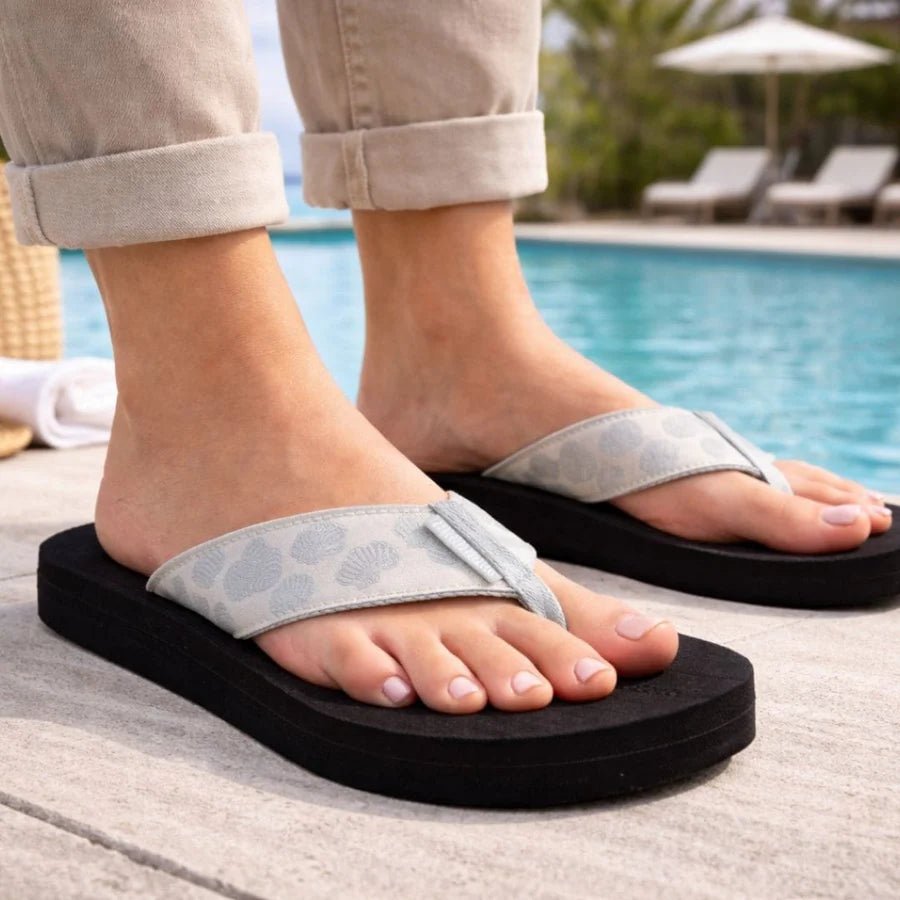 Flip Flop - Whispering Shells Womens sizes 6-11