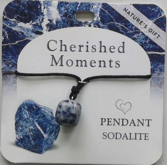Pendant - Nature's Gift - Sodalite - Wishing Pendant