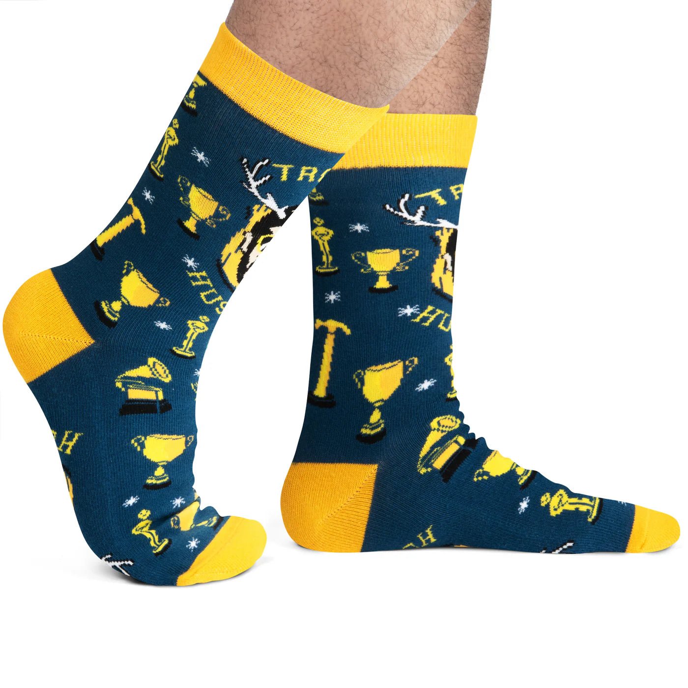 Socks - Crew Length 'Trophy Husband' socks