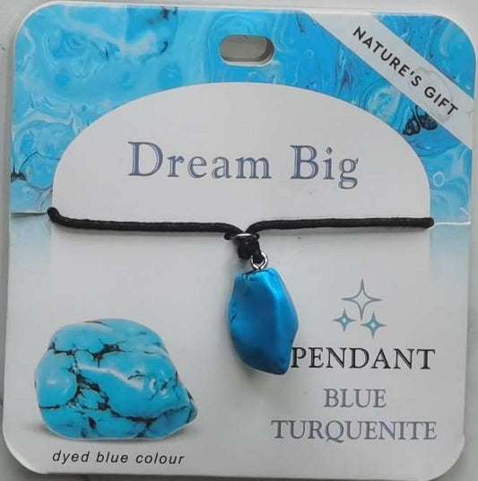 Pendant - Nature's Gift - Turquenite - Wishing Pendant