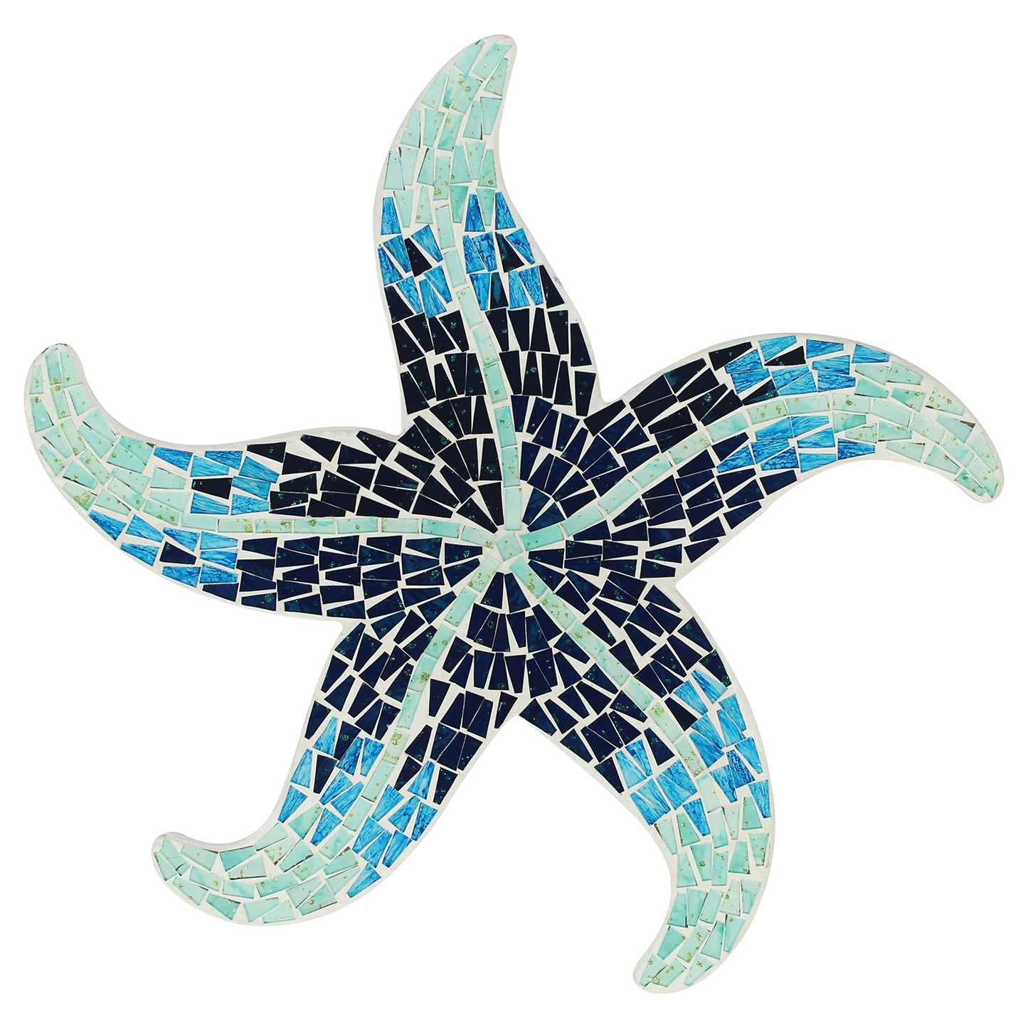 Wall Art - Sea Star Mosaic Plaque